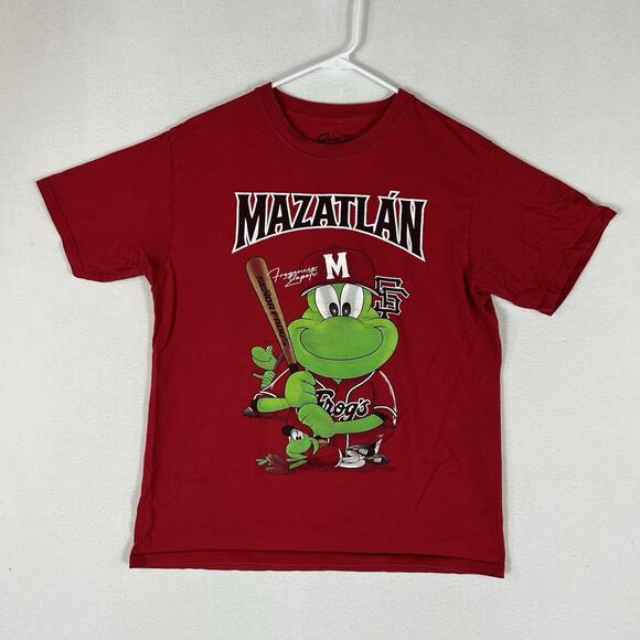 Senor Frogs Baseball Mazatlan Mexico T-Shirt Men's Medium Short Sleeve Tee Top - Picture 1 of 9